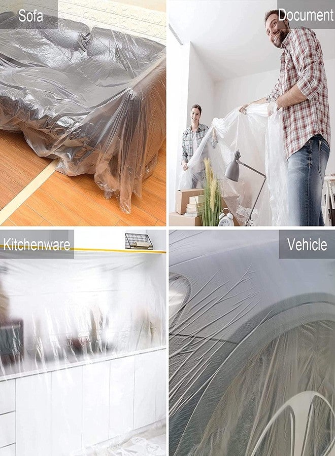 HomdumPre-Tape Paint Protection Covering Sheet and Tape Length (1800mm x 20Mtr) Pack of 2PC - Image 5